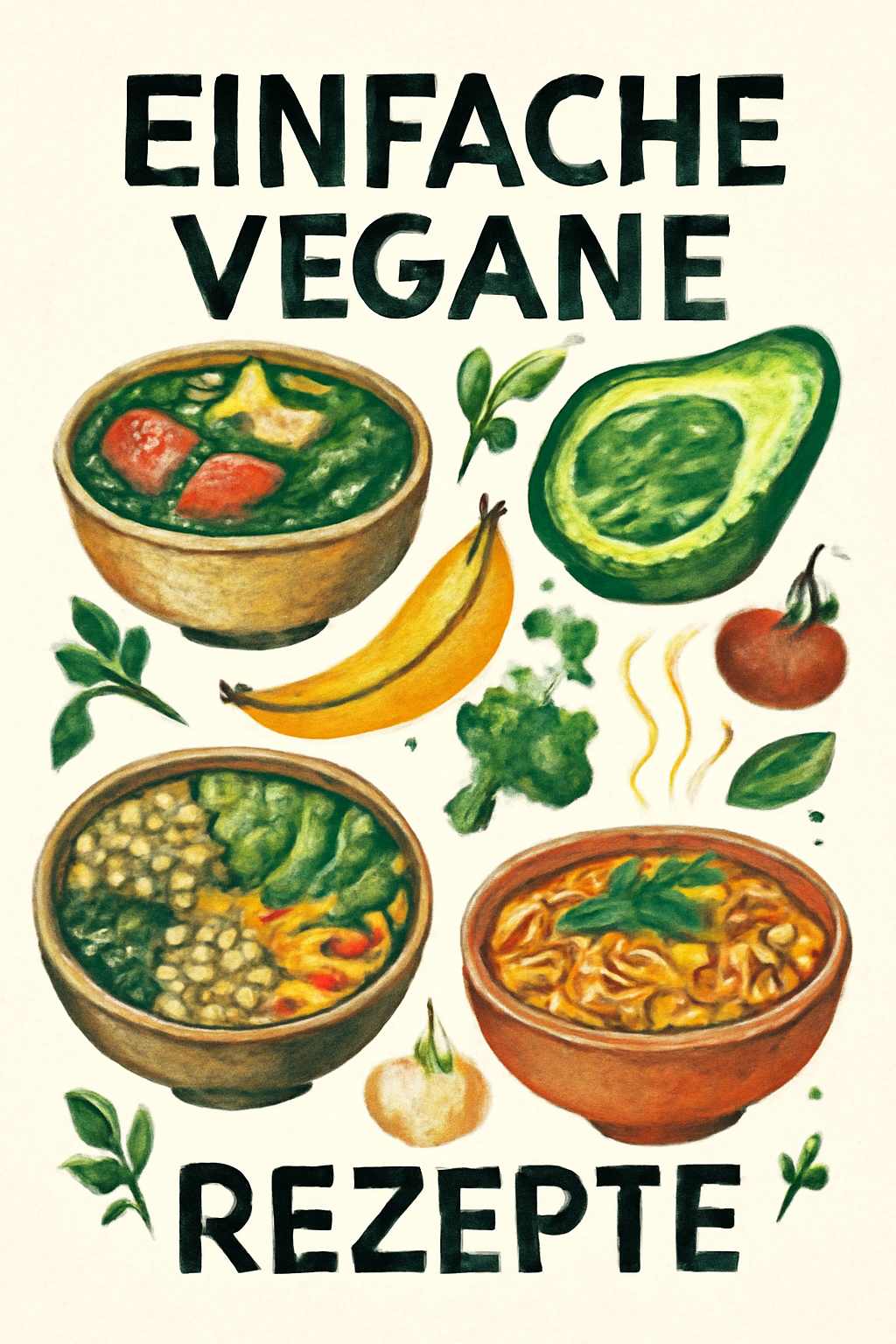 Einfache vegane Rezepte für jeden Tag